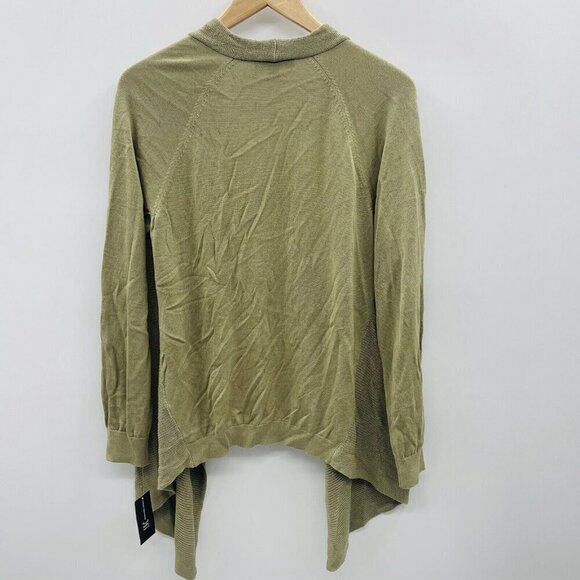 INC International Concepts Womens Large Cascade Open-Front Cardigan Sweater $69 - Picture 4 of 7